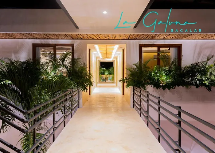 Central hotel: La Galuna Bacalar